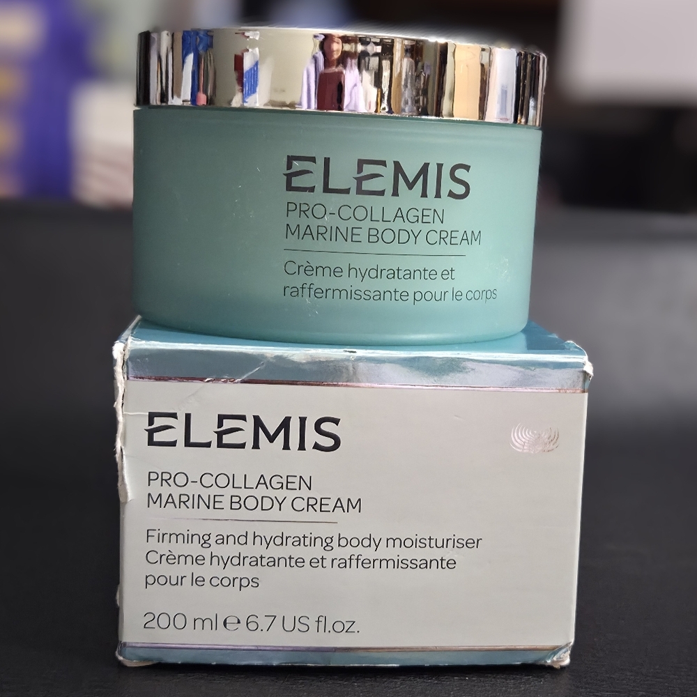 Luxurious Elemis Pro-Collagen Marine Body Cream 200 ml